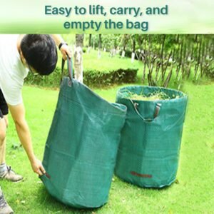 Singwow Garden Waste Bags 120L x 2 Heavy Duty Garden Bags