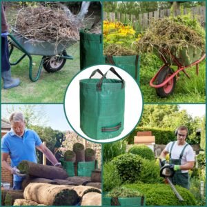 Singwow Garden Waste Bags 120L x 2 Heavy Duty Garden Bags