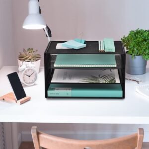 EASEPRES Letter Tray Desk Organiser 5 Slots