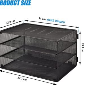 EASEPRES Letter Tray Desk Organiser 5 Slots